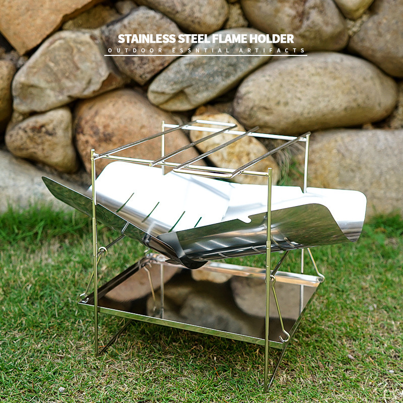 Fornello da campeggio a legna  - Camping Cooking Fire Stove recensione e prezzo